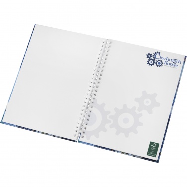 Logotrade promotional merchandise picture of: Wire-o A5 notebook hard cover