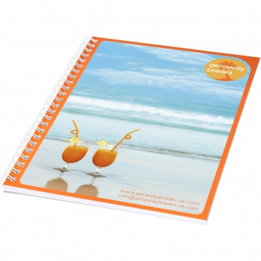 Logotrade promotional products photo of: Desk-Mate® A5 notebook synthetic cover