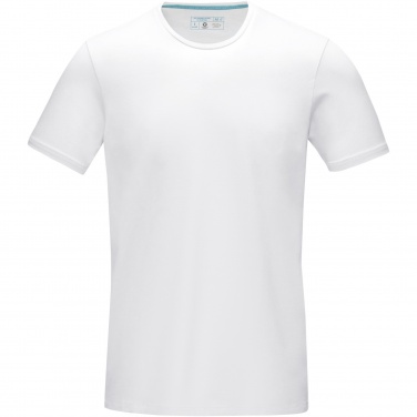 Logo trade promotional giveaways picture of: Balfour short sleeve men's organic t-shirt
