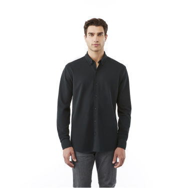 Logo trade business gift photo of: Bigelow long sleeve men's pique shirt