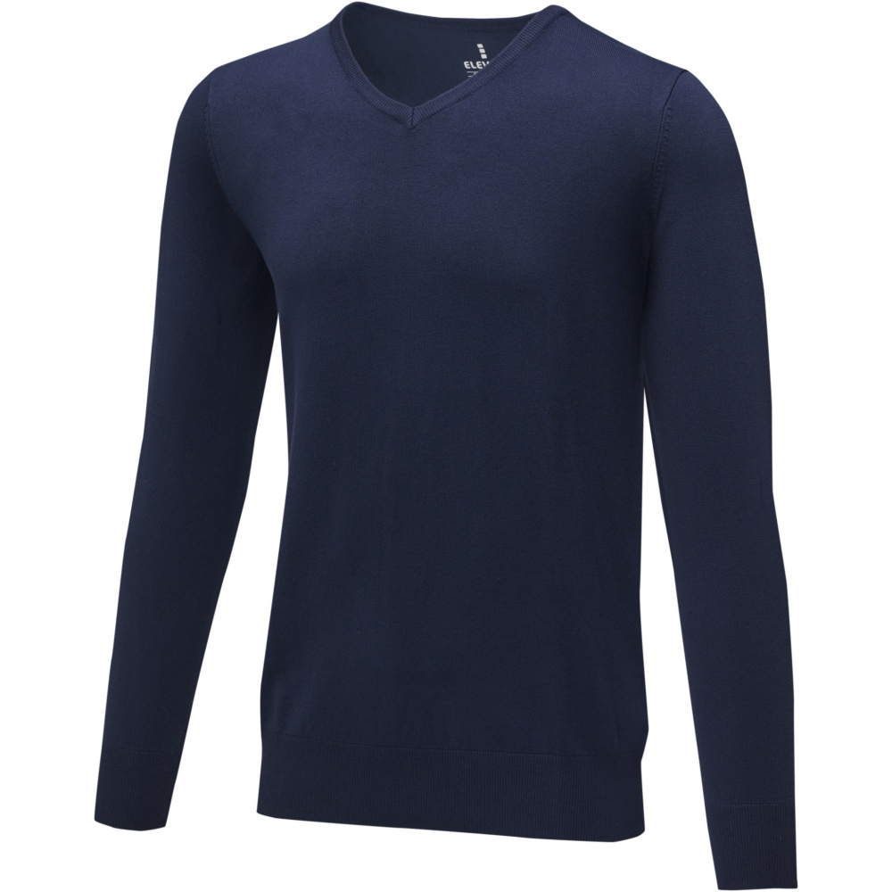 Logo trade promotional giveaways picture of: Stanton men's v-neck pullover