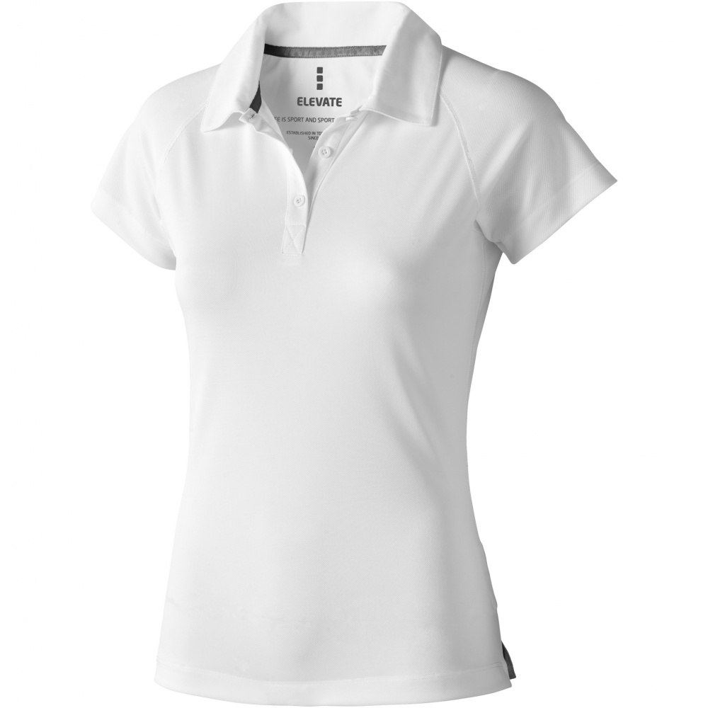 Logo trade advertising products picture of: Ottawa short sleeve women's cool fit polo