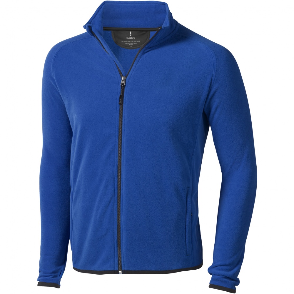 Logo trade business gift photo of: Brossard men's full zip fleece jacket