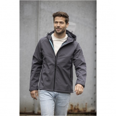 Logotrade promotional giveaway picture of: Coltan men’s GRS recycled softshell jacket