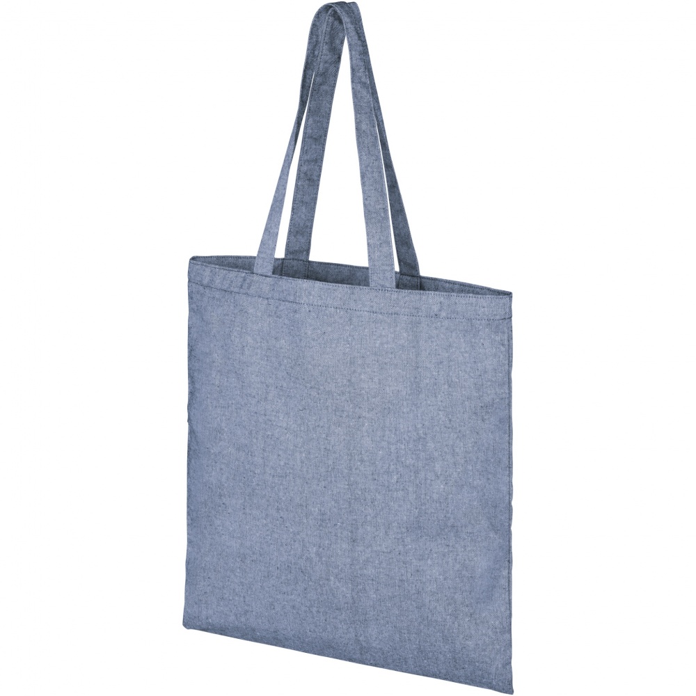 Logo trade promotional giveaway photo of: Pheebs 210 g/m² recycled tote bag 7L