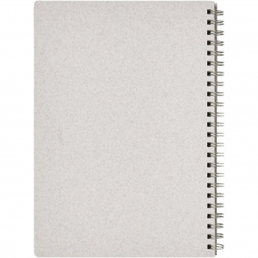 Logotrade corporate gift image of: Bianco A5 size wire-o notebook