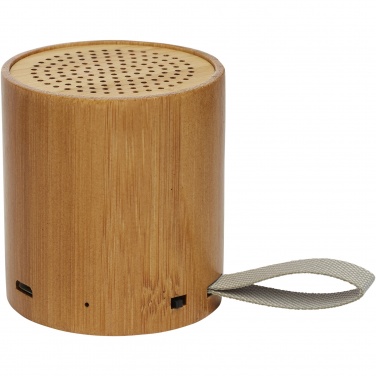 Logo trade corporate gifts picture of: Lako bamboo Bluetooth® speaker 