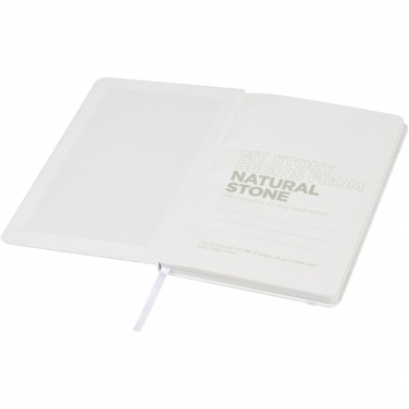 Logotrade promotional item image of: Breccia A5 stone paper notebook