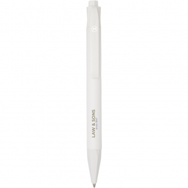 Logo trade advertising products image of: Terra corn plastic ballpoint pen
