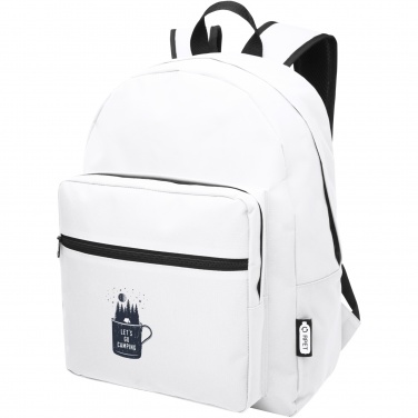 Logo trade corporate gifts image of: Retrend GRS RPET backpack 16L