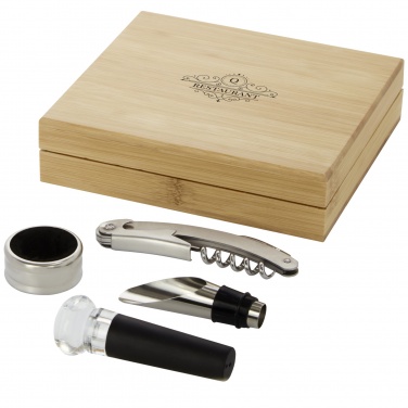 Logo trade promotional giveaways picture of: Syrat 4-piece wine set