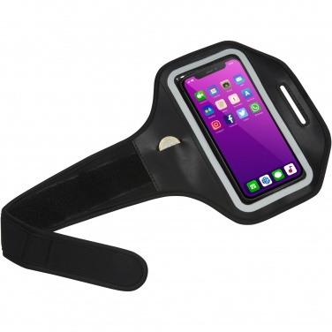 Logotrade promotional gift image of: Haile reflective smartphone bracelet with transparent cover