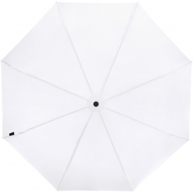 Logo trade promotional gift photo of: Birgit 21'' foldable windproof recycled PET umbrella