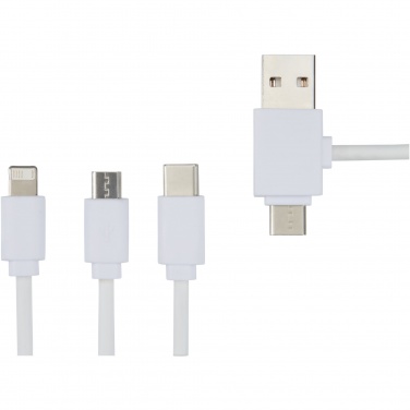 Logotrade promotional product image of: Pure 5-in-1 charging cable with antibacterial additive
