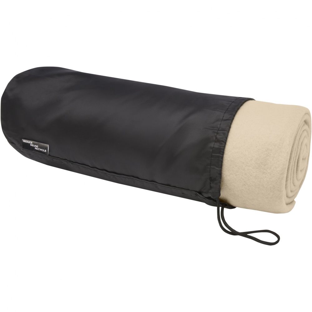 Logotrade corporate gift picture of: Willow GRS RPET polar fleece blanket