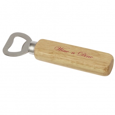Logotrade promotional merchandise photo of: Brama wooden bottle opener