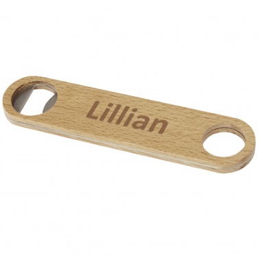 Logotrade business gift image of: Origina wooden bottle opener