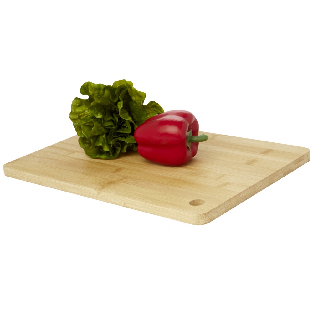Logotrade advertising products photo of: Harp bamboo cutting board