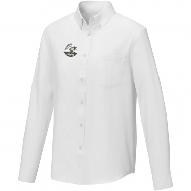 Logo trade corporate gifts image of: Pollux long sleeve men's shirt