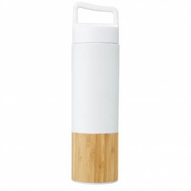 Logo trade promotional products picture of: Torne 540 ml  stainless steel bottle with bamboo outer wall