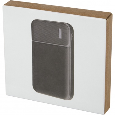 Logo trade promotional merchandise picture of: Loop 5000 mAh recycled plastic power bank