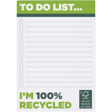 Logotrade promotional merchandise image of: Desk-Mate® A6 recycled notepad