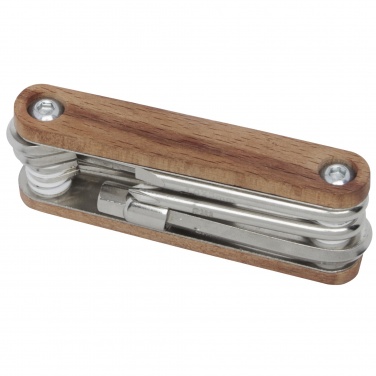 Logotrade advertising product picture of: Fixie 8-function wooden bicycle multi-tool