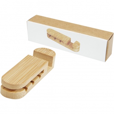 Logotrade promotional merchandise photo of: Edulis bamboo cable manager 
