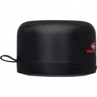 Logo trade promotional gifts picture of: Loop 5W recycled plastic Bluetooth speaker