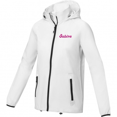 Logo trade promotional merchandise picture of: Dinlas women's lightweight jacket