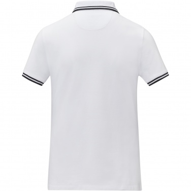Logo trade business gift photo of: Amarago short sleeve women's tipping polo