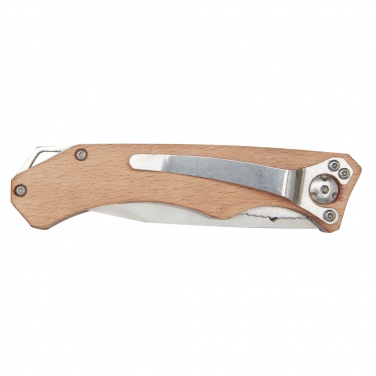 Logo trade advertising products image of: Dave pocket knife with belt clip