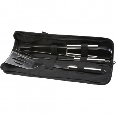 Logo trade promotional merchandise image of: Barcabo BBQ 3-piece set