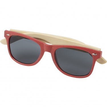 Logo trade corporate gifts image of: Sun Ray bamboo sunglasses