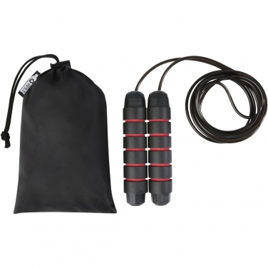 Logotrade corporate gift image of: Austin soft skipping rope in recycled PET pouch