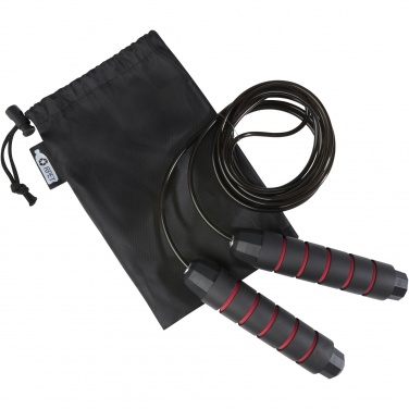 Logotrade promotional item image of: Austin soft skipping rope in recycled PET pouch