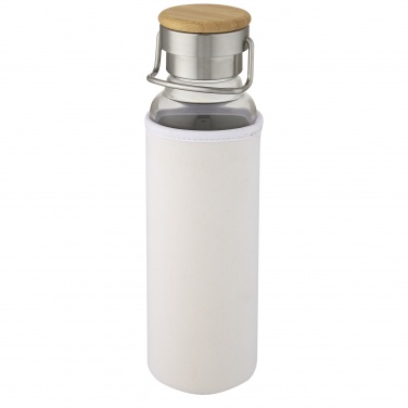 Logo trade promotional giveaway photo of: Thor 660 ml glass bottle with neoprene sleeve