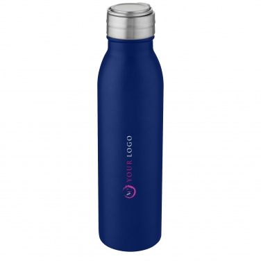 Logo trade promotional gift photo of: Harper 700 ml stainless steel water bottle with metal loop