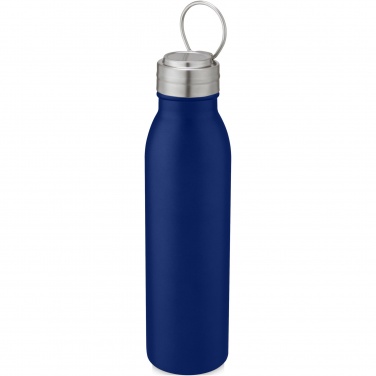 Logo trade promotional gifts picture of: Harper 700 ml stainless steel water bottle with metal loop