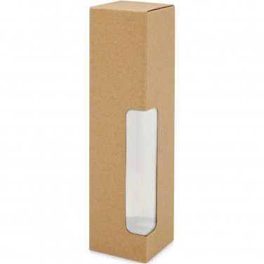 Logo trade promotional items image of: Ziggs 650 ml recycled plastic water bottle