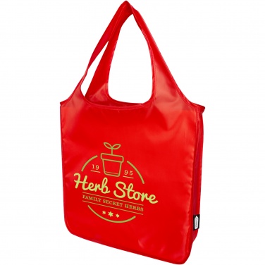 Logo trade promotional gifts picture of: Ash RPET large foldable tote bag 14L