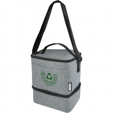 Logo trade promotional product photo of: Tundra 9-can GRS RPET lunch cooler bag 9L
