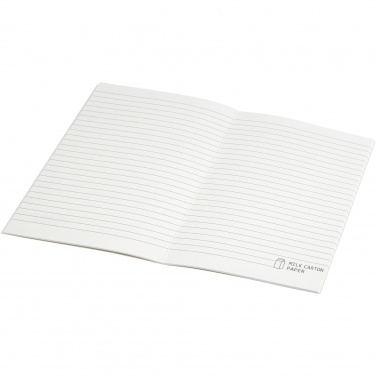 Logotrade promotional gift image of: Dairy Dream A5 size reference recycled milk cartons cahier notebook