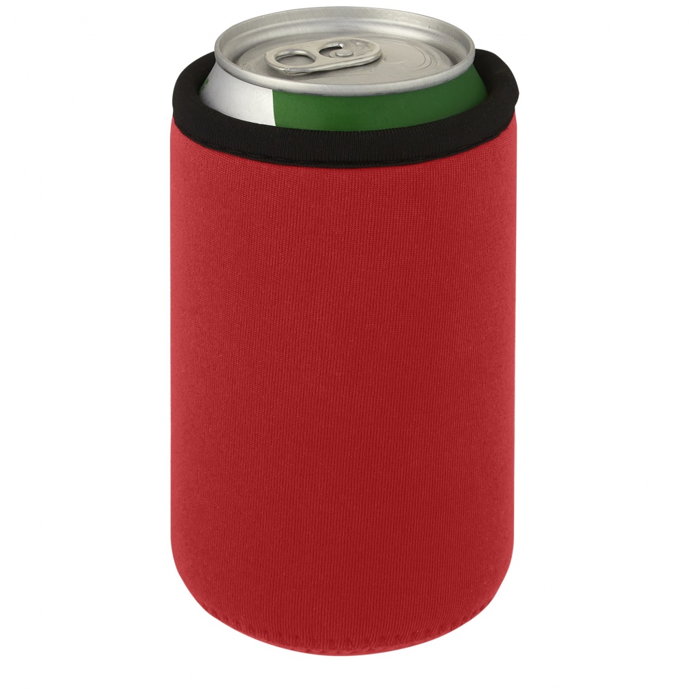 Logo trade advertising products image of: Vrie recycled neoprene can sleeve holder