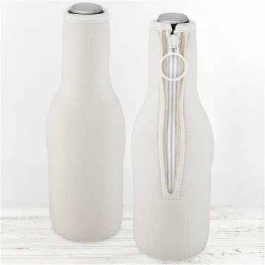 Logo trade promotional merchandise image of: Fris recycled neoprene bottle sleeve holder