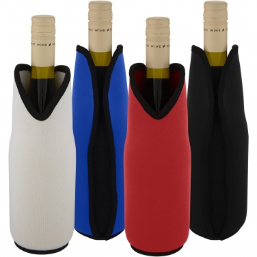 Logo trade promotional merchandise image of: Noun recycled neoprene wine sleeve holder