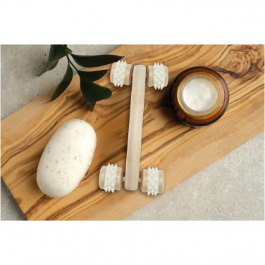 Logo trade advertising products image of: Volu bamboo massager