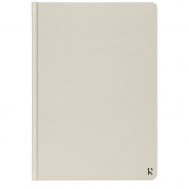 Logotrade promotional item image of: Karst® A5 stone paper hardcover notebook - lined