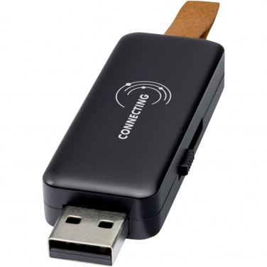 Logo trade promotional merchandise picture of: Gleam 16GB light-up USB flash drive