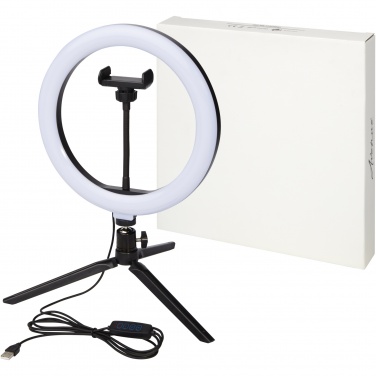 Logotrade promotional gifts photo of: Studio ring light for selfies and vlogging with phone holder and tripod